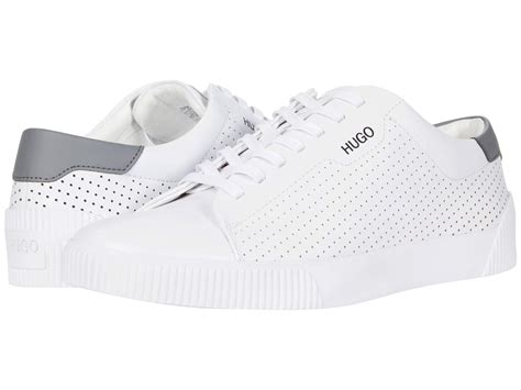 BOSS by Hugo Boss Leather Zero Tenn Sneakers in White for Men - Lyst