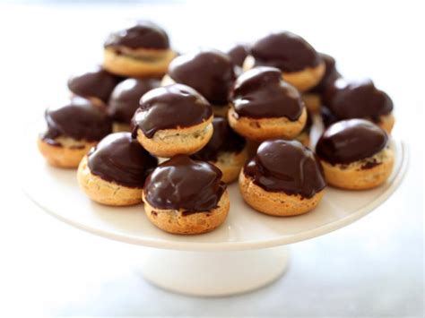 Chocolate Cream Puffs : Recipes : Cooking Channel Recipe | Zoë François ...