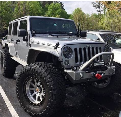 Silver Jeep Wrangler Wheels