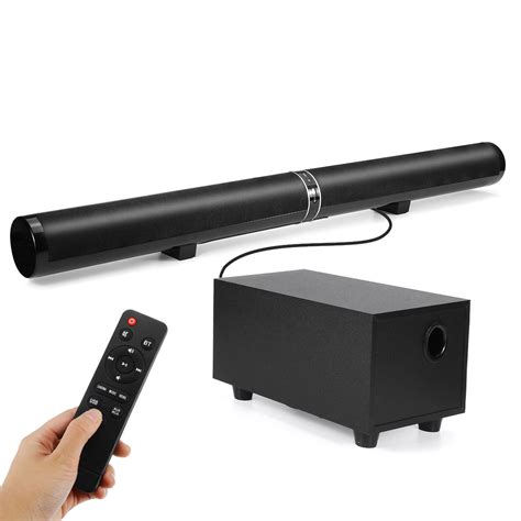 TV Sound Bar Home Theater Soundbar 20W Wireless Sound Box Detachable bluetooth Speaker and ...