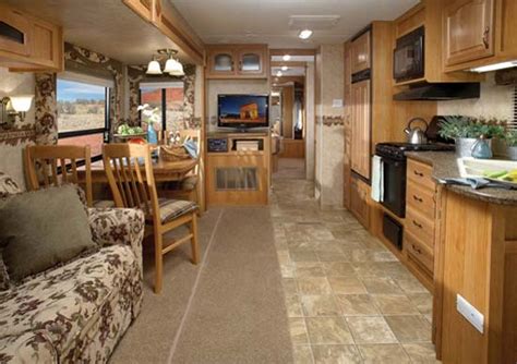 Jayco Eagle travel trailer interior - living area