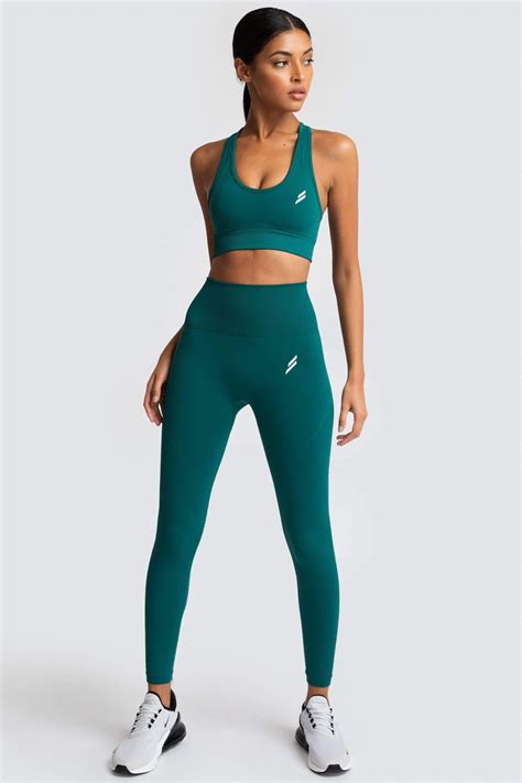 Hyperflex Seamless Leggings Forest Green DOYOUEVEN Seamless Leggings Gym Outfit DOYOUEVEN Forest ...