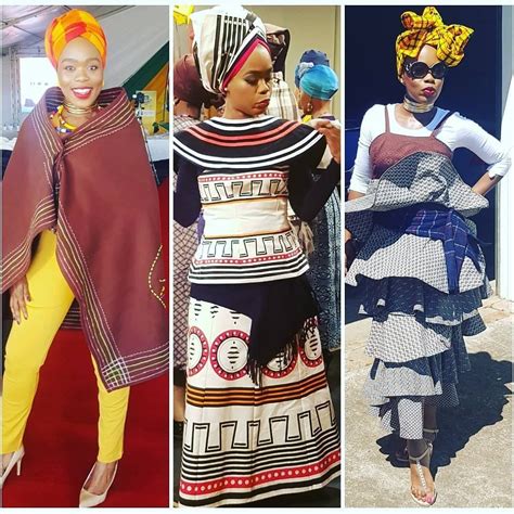 Top Celebs celebrate Heritage Day | Traditional african clothing, South ...