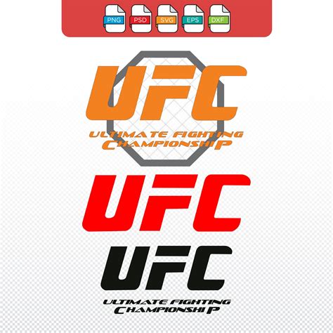 UFC Svg Png Dxf Cricut File Svg Bundle Sticker Cricut Svg - Etsy