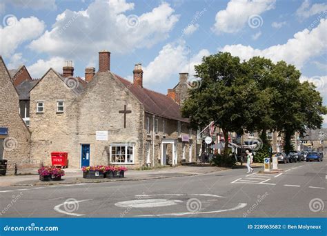 Views of the High Street in Witney, Oxfordshire in the UK Editorial ...