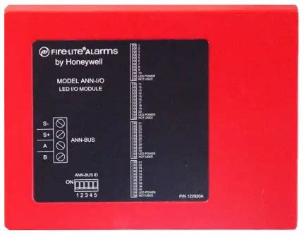 FIre-LITe ALarms ANN-I/O LED Driver Module Owner's Manual