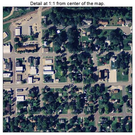 Aerial Photography Map of Brownton, MN Minnesota