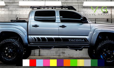 Toyota Tacoma Vinyl Decal Sticker Graphics TRD Sport Side Door x2 ANY ...