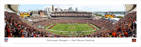 Cincinnat Bengals Stadium Panoramic(NFLBEN4) | 4th and Goal | Your ...