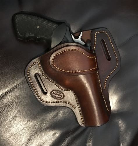 Super OWB holster for my Ruger Security Six - Jackson LeatherWork, LLC