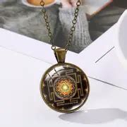 Sri Yantra Mandala Pendant Sri Yantra Buddhist Jewelry - Temu Australia