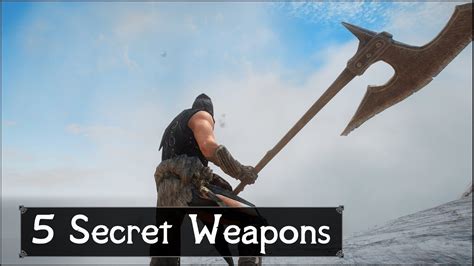 Skyrim: Top 5 Secret and Unique Weapons You May Have Missed in The Elder Scrolls 5: Skyrim