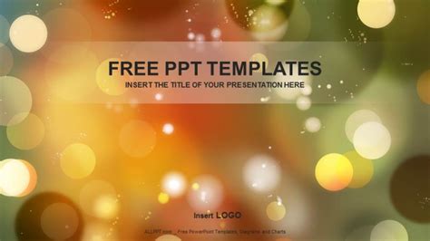 Light Dots-abstract PPT Templates