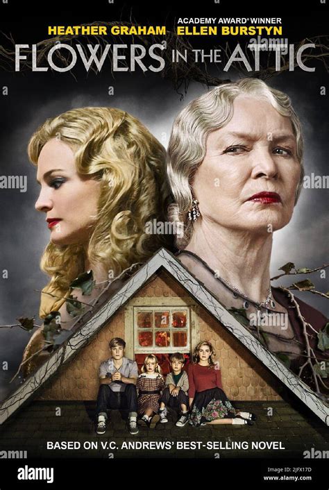 HEATHER GRAHAM, ELLEN BURSTYN, MASON DYE, KIERNAN SHIPKA POSTER, FLOWERS IN THE ATTIC, 2014 ...