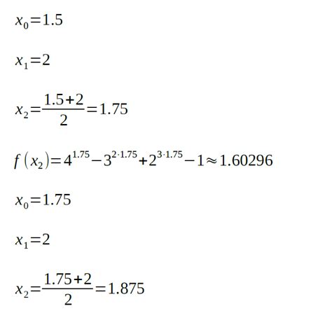 Bisection Method Example: Hand Solution and Python Code - Blog - AssignmentShark