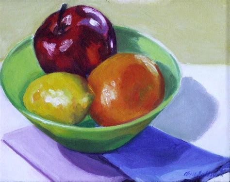 Watercolor Fruit Still Life at PaintingValley.com | Explore collection ...