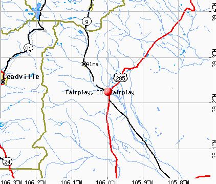 Fairplay Colorado Map | secretmuseum