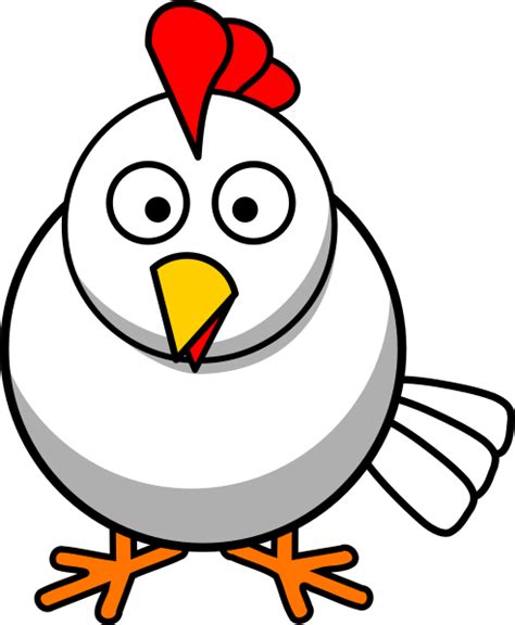 Chicken Cartoon Clip Art at Clker.com - vector clip art online, royalty free & public domain