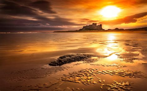 Free stock photo of bamburgh castle, castle