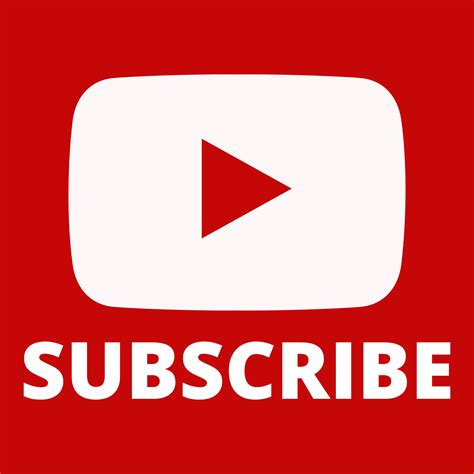 Download Youtube, Subscribe, Button. Royalty-Free Vector Graphic - Pixabay