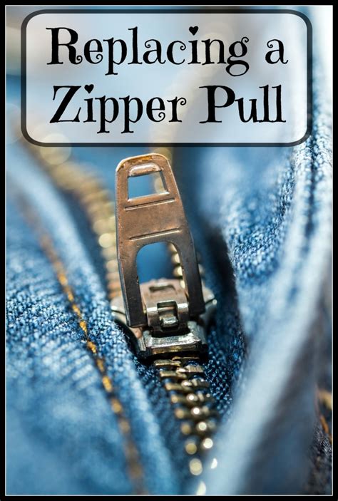 Replacing a Zipper Pull | ThriftyFun