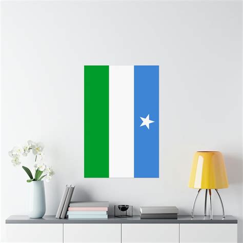 Somali Puntland Flag Poster - Etsy