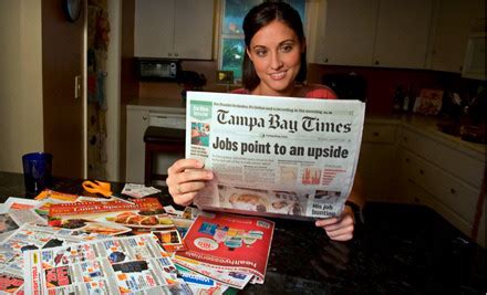 $17 for 6 Month Sunday Tampa Bay Times Newspaper Subscription ($0.65 ...