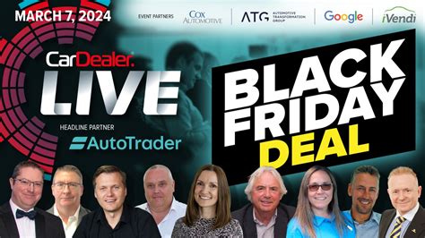 Black Friday deal slashes 30% off Car Dealer Live ticket prices until ...