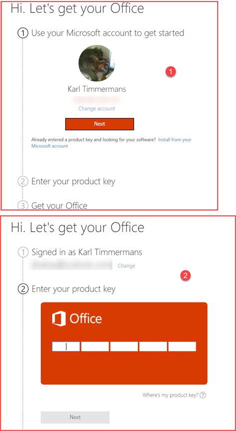 install office home & student with product key card - Microsoft Community