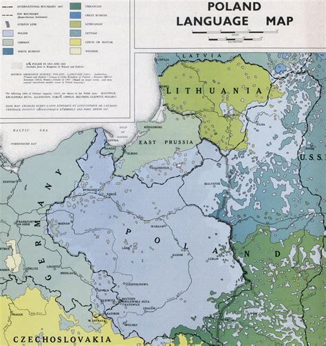 Language map of Second Polish Republic : MapPorn