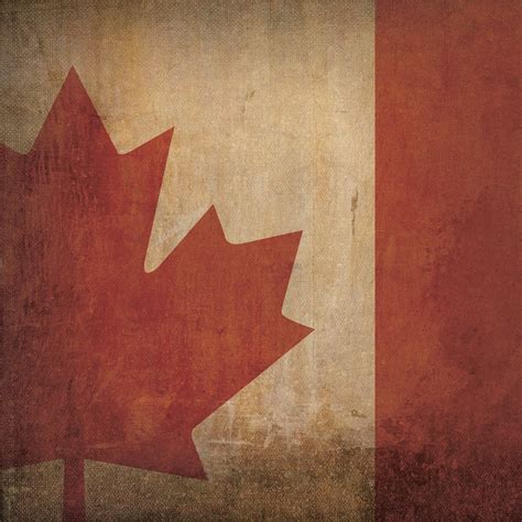 Canada Flag Art - City Prints