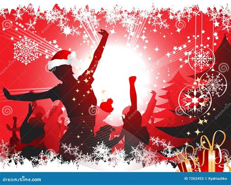 Christmas Party Background Stock Photos - Image: 7262453