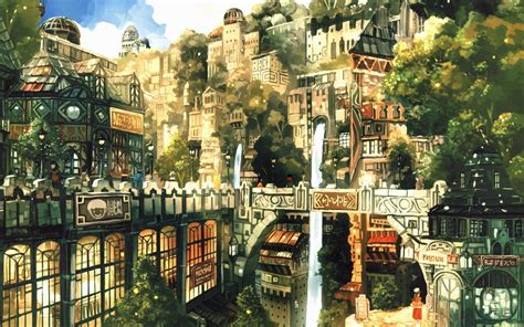 Anime Town Wallpapers - Top Free Anime Town Backgrounds - WallpaperAccess