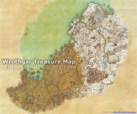 Wrothgar Treasure Map Locations | Elder Scrolls Online Guides