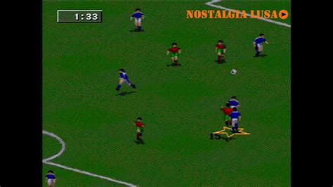 FIFA Soccer 96 Mega Drive (1995) gameplay - YouTube