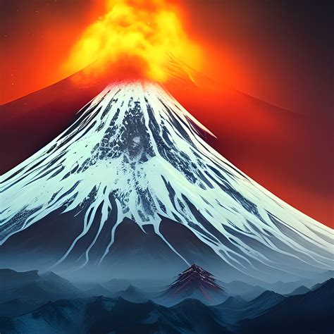 Mount Fuji Volcano Fire - Free photo on Pixabay - Pixabay