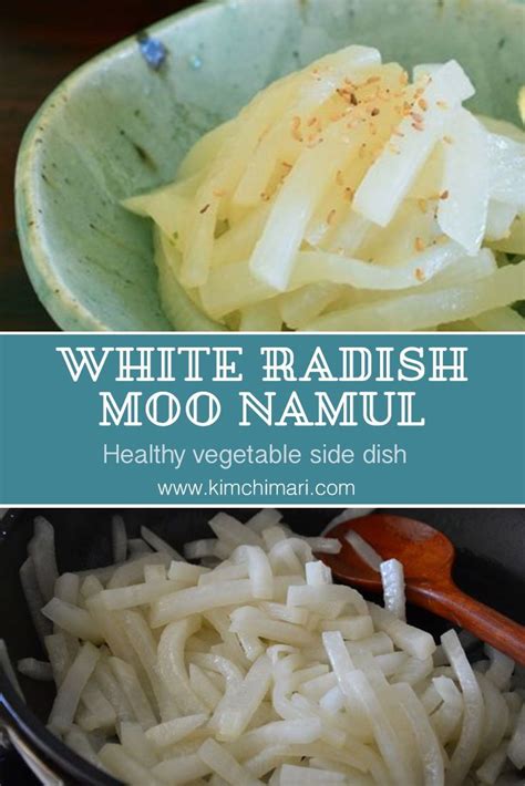 Three color vegetables (삼색나물 Samsaek Namul) - White | Recipe | Delicious healthy recipes, Meat ...