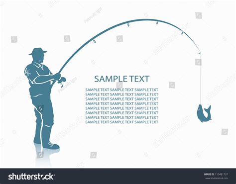 Fisherman Background Vector Illustration Stock Vector (Royalty Free) 110481737 | Shutterstock