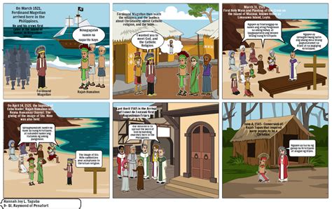 500 Years of Christianity in the Philippines Storyboard