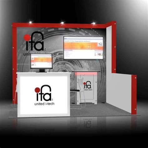 10x10 Trade Show Booth Rental | 10x10 Exhibit Booth Rentals | Tradeshow booth, Trade show booth ...