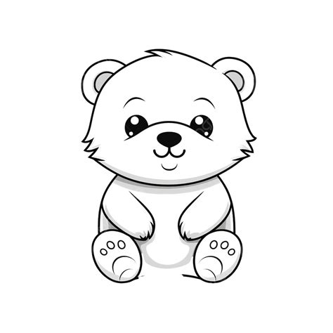 Bear Cute Drawing PNG, Vector, PSD, and Clipart With Transparent Background for Free Download ...