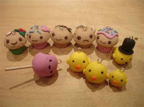 New Polymer Clay Charms :) by PiinkKittyy on DeviantArt