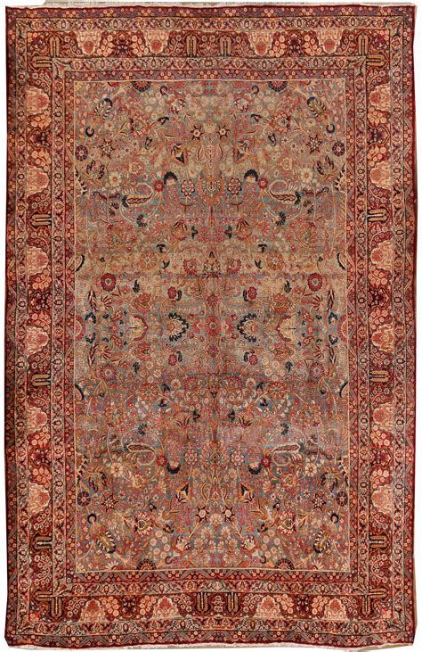 Antique Persian Kerman Rug - CU-1309 - Lavender Oriental Carpets