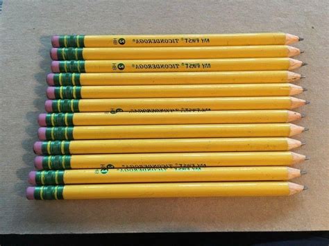 My First Ticonderoga Premium Pencil, Hb #2, Yellow,