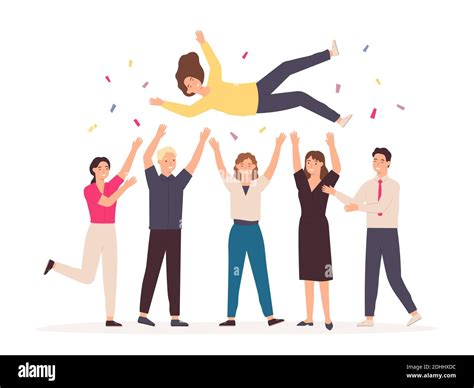 Man throwing confetti Cut Out Stock Images & Pictures - Alamy