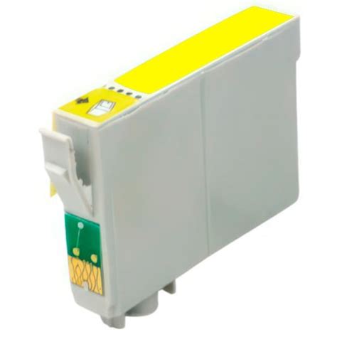 Epson 77 Yellow High Capacity Ink Cartridge (T077420) - Remanufactured