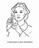 Medicine Coloring Sheets Pages sketch template