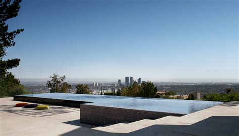 Hollywood Hills Infinity Pool and Terraces by Barry Beer Design - Architizer