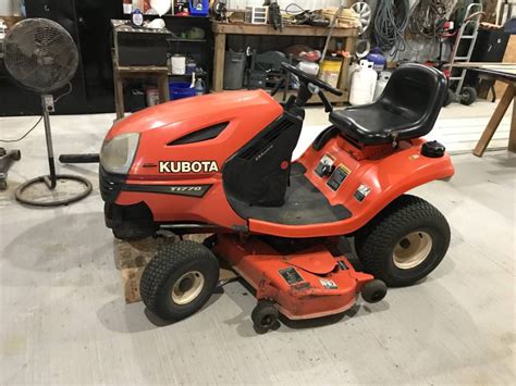 Kubota T1770 Riding Lawn Mower for Sale - RonMowers