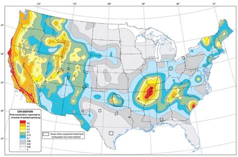 Earthquake Map In Us - Wilow Kaitlynn